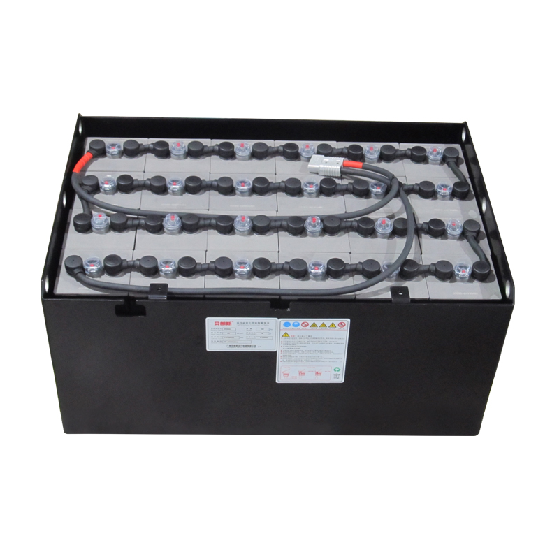 三菱四轮电动平衡式叉车蓄电池24-8PZB400 三菱叉车FB10-30电瓶48V400Ah批发